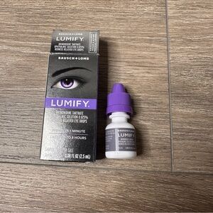 New! Lumify eye drops